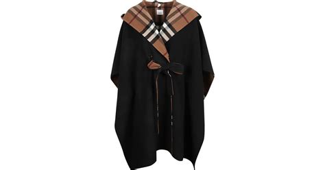 burberry cappa nera|Burberry Cape .